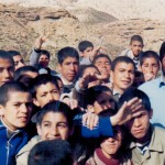 اردوی کوهرنگ سال1363 اول راهنمایی-در کنار معلم عربی  آقای کاوه